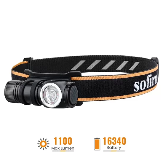 SOFIRN HS10 Mini Rechargeable Headlamp with Magnet Tail